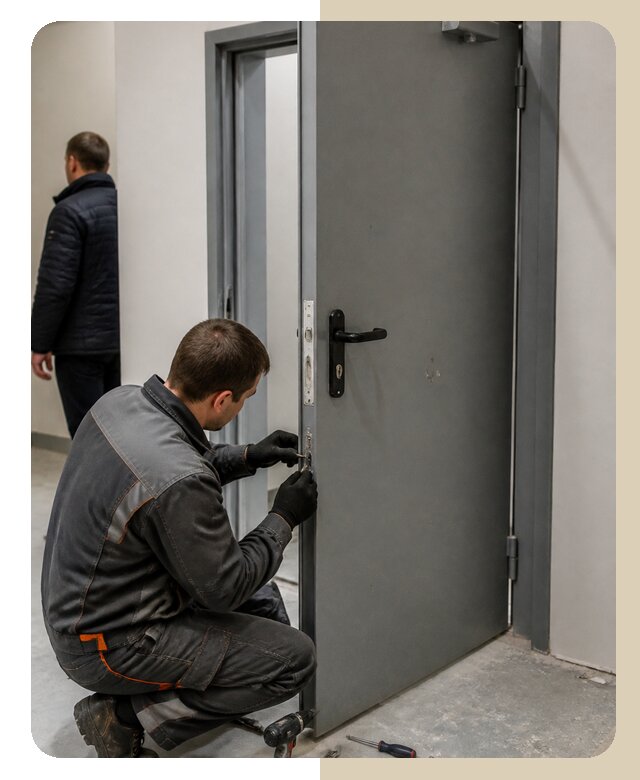 Ремонт противопожарной двери в Гае по цене 6608 р. | ДвериЛегко-Гай