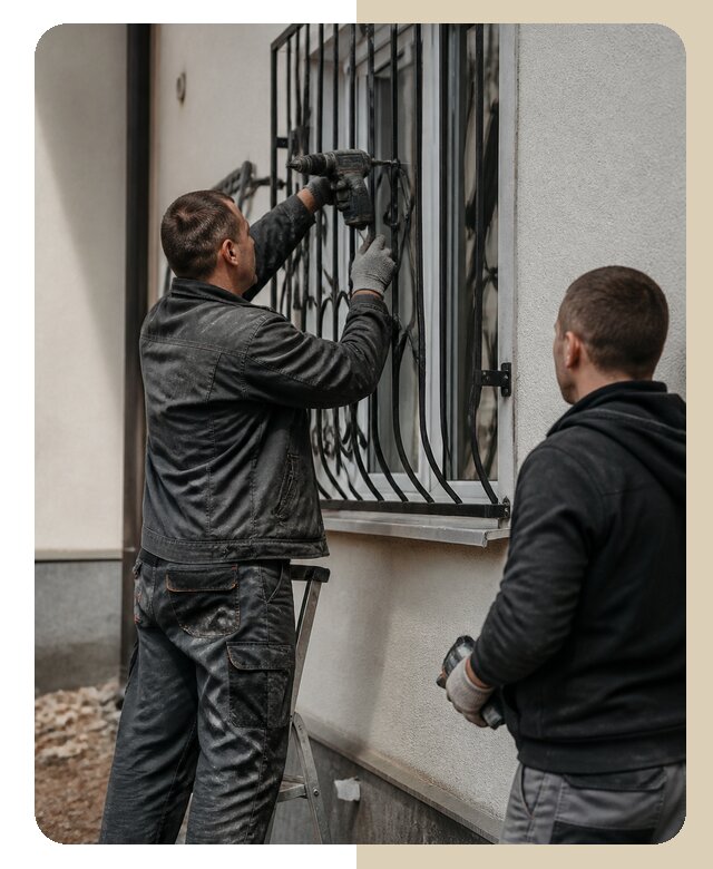 Установка наружных решеток в Гае от 4981 р. | ДвериЛегко-Гай